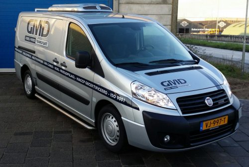 Nieuwe koel-diepvries/verwarmde bestelauto